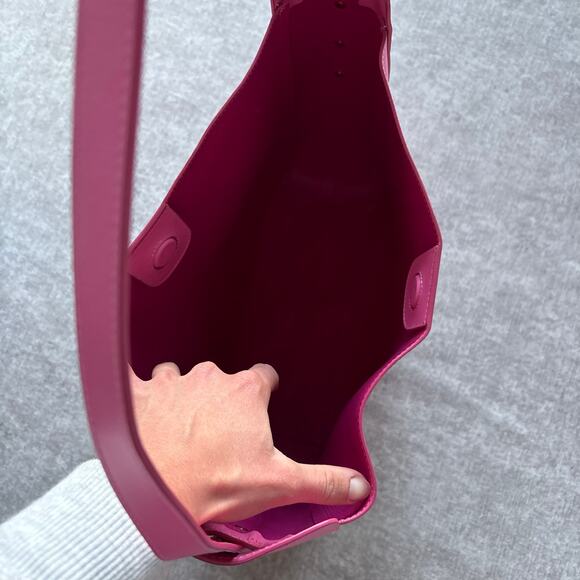 $750 Wandler Lotta Large Pink Leather Tote Bag - Picture 5 of 8